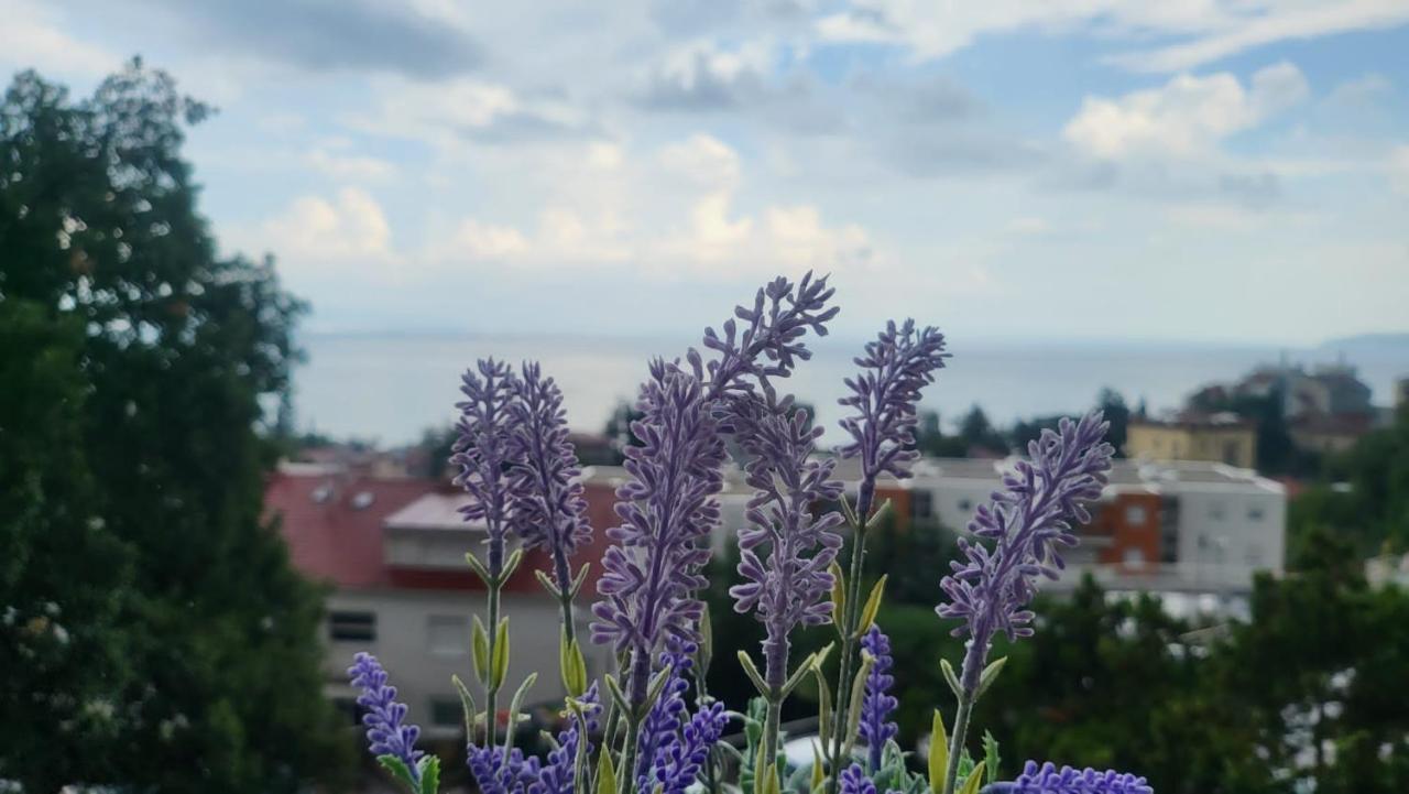Apartment With Direct Sea View, Free Parking And Close To Beaches And Promenade Lovran Bagian luar foto